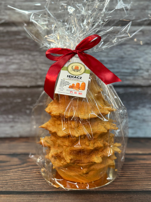 Sękacz Cynamonowy – Ręcznie Wypiekany, Bez Konserwantów Waga 0.5kg